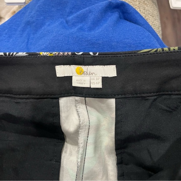 Boden Pants 4P Petite Richmond 7/8 Trousers Safari Fern Ankle Cropped - Picture 5 of 8